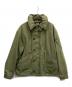 BLUE BLUE（ブルーブルー）の古着「HIGH COUNT FLIGHT JACKET」｜カーキ