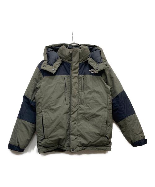 THE NORTH FACE（ザ ノース フェイス）THE NORTH FACE (ザ ノース フェイス) ダウンジャケット カーキ サイズ:150㎝の古着・服飾アイテム