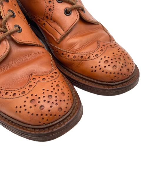 Tricker's（トリッカーズ）Tricker's (トリッカーズ) ウィングチップブーツ ブラウン サイズ:27cmの古着・服飾アイテム