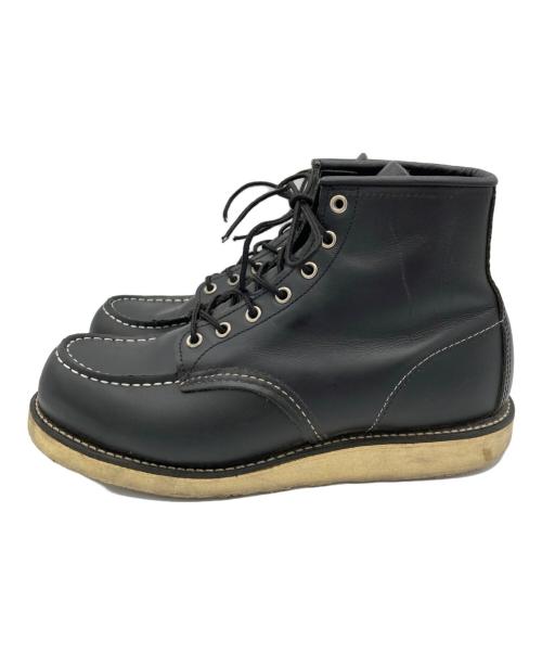 RED WING（レッドウィング）RED WING (レッドウィング) IRISH SETTER 6' MOC-TOE 8179(E) ブラック サイズ:26.5cmの古着・服飾アイテム