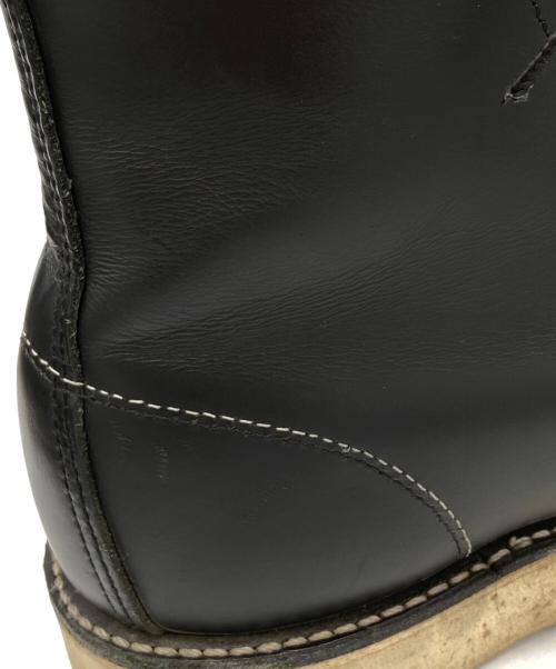 RED WING（レッドウィング）RED WING (レッドウィング) IRISH SETTER 6' MOC-TOE 8179(E) ブラック サイズ:26.5cmの古着・服飾アイテム