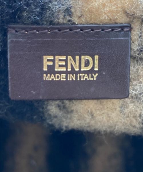 FENDI（フェンディ）FENDI (フェンディ) フェルトトートバッグ レッドの古着・服飾アイテム