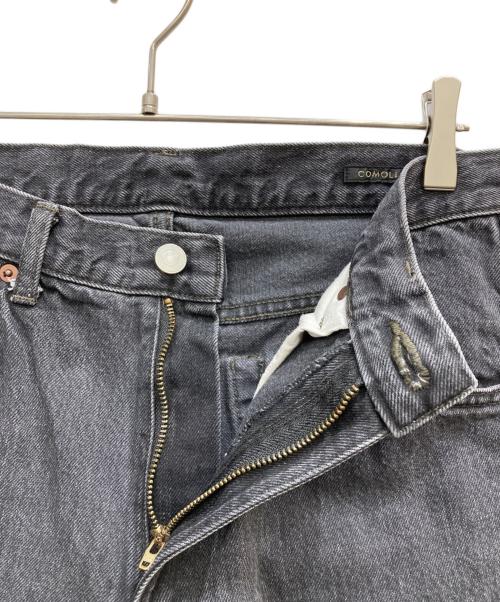 COMOLI（コモリ）COMOLI (コモリ) ブラックデニムオーバーパンツ ブラック サイズ:SIZE2の古着・服飾アイテム