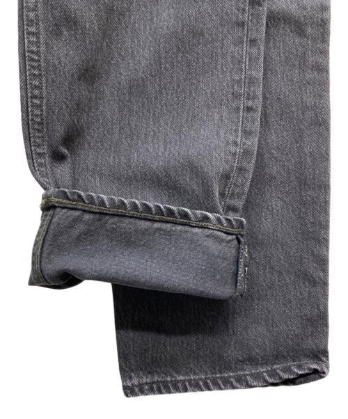 COMOLI（コモリ）COMOLI (コモリ) ブラックデニムオーバーパンツ ブラック サイズ:SIZE2の古着・服飾アイテム