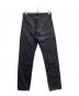 COMOLI (コモリ) ブラックデニムオーバーパンツ ブラック サイズ:SIZE2：28000円