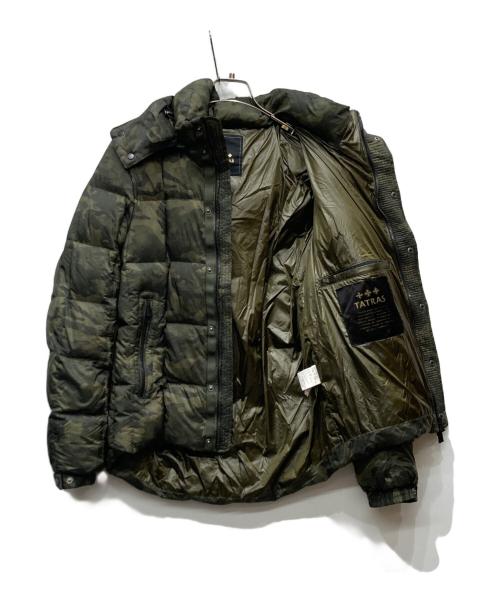 TATRAS（タトラス）TATRAS (タトラス) PRPMITORカモフラ柄ダウンジャケット グリーン サイズ:02の古着・服飾アイテム