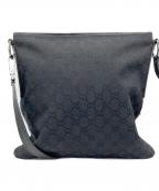 GUCCIグッチ）の古着「GGキャンバス ショルダーバッグ」｜ブラック