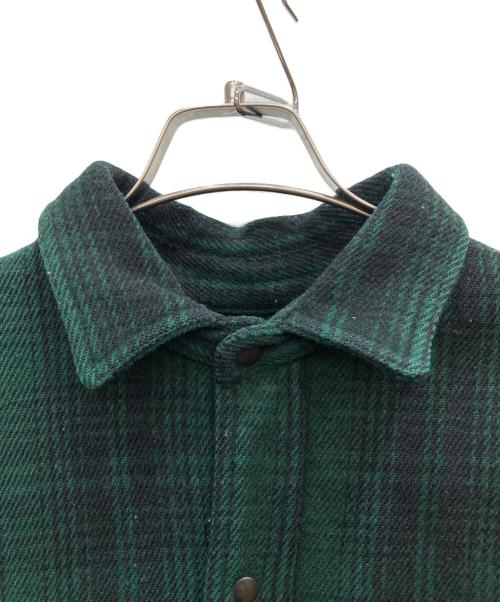 POLO RALPH LAUREN（ポロ・ラルフローレン）POLO RALPH LAUREN (ポロ・ラルフローレン) ウールタータンチェックジャケット グリーン サイズ:Ｍの古着・服飾アイテム