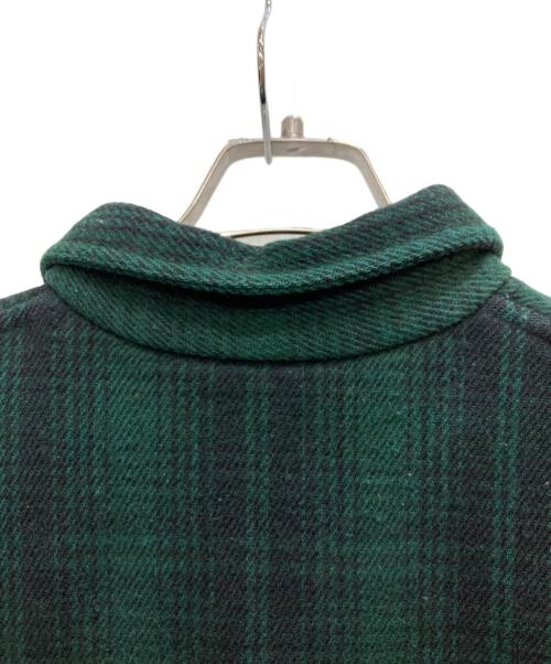 POLO RALPH LAUREN（ポロ・ラルフローレン）POLO RALPH LAUREN (ポロ・ラルフローレン) ウールタータンチェックジャケット グリーン サイズ:Ｍの古着・服飾アイテム