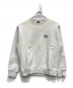 stussyステューシー）の古着「DRAGON STUSSY CREW」｜グレー