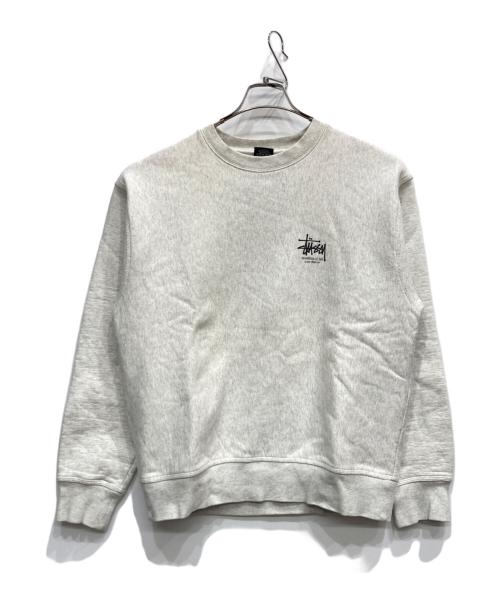 stussy（ステューシー）stussy (ステューシー) DRAGON STUSSY CREW グレー サイズ:Mの古着・服飾アイテム