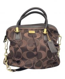 COACH（コーチ）の古着「2WAYバッグ」｜ブラウン