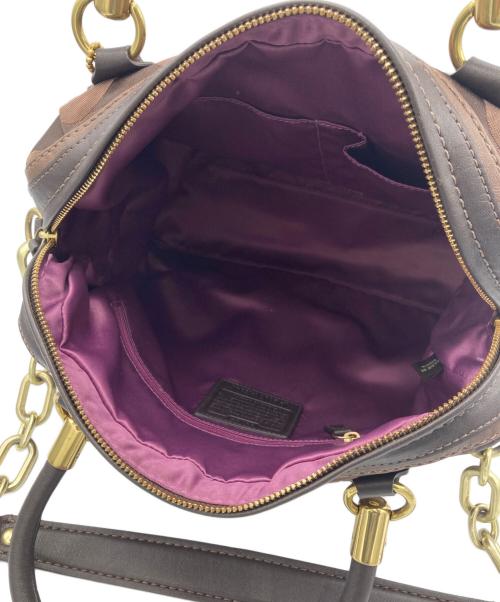 COACH（コーチ）COACH (コーチ) 2WAYバッグ ブラウンの古着・服飾アイテム