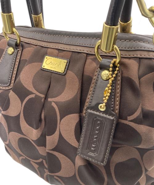 COACH（コーチ）COACH (コーチ) 2WAYバッグ ブラウンの古着・服飾アイテム
