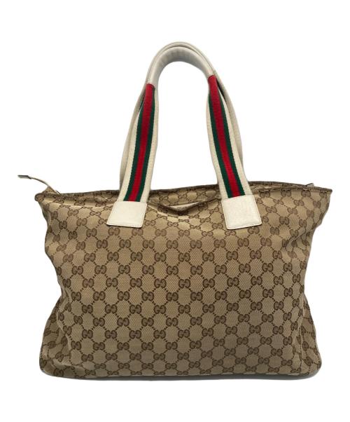 GUCCI（グッチ）GUCCI (グッチ) マザーズバッグ ベージュの古着・服飾アイテム