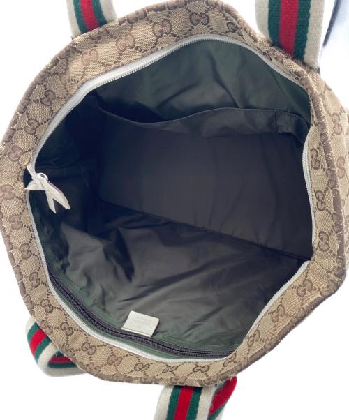 GUCCI（グッチ）GUCCI (グッチ) マザーズバッグ ベージュの古着・服飾アイテム