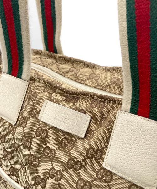GUCCI（グッチ）GUCCI (グッチ) マザーズバッグ ベージュの古着・服飾アイテム