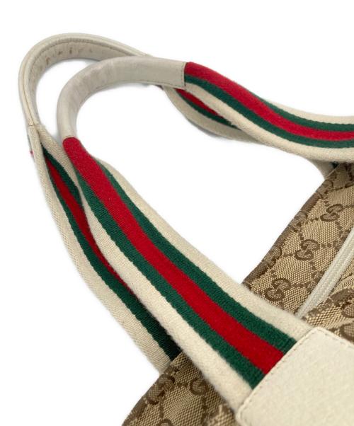 GUCCI（グッチ）GUCCI (グッチ) マザーズバッグ ベージュの古着・服飾アイテム