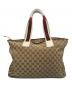 GUCCI (グッチ) マザーズバッグ ベージュ：14000円