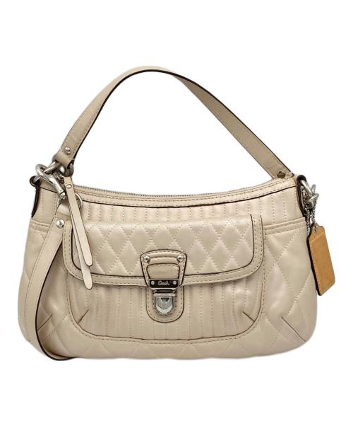 COACH（コーチ）COACH (コーチ) ショルダーバッグ アイボリーの古着・服飾アイテム