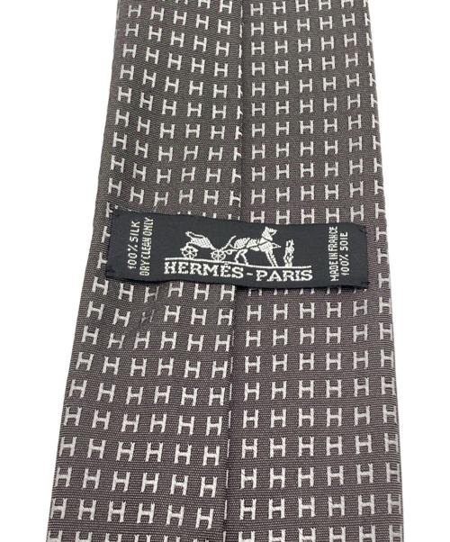 HERMES（エルメス）HERMES (エルメス) ネクタイ グレー サイズ:表記なしの古着・服飾アイテム