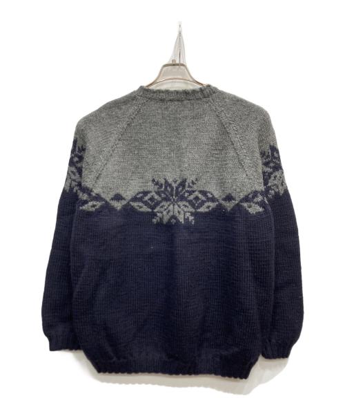 J.CREW（ジェイクルー）J.CREW (ジェイクルー) ウールニット グレー サイズ:Lの古着・服飾アイテム