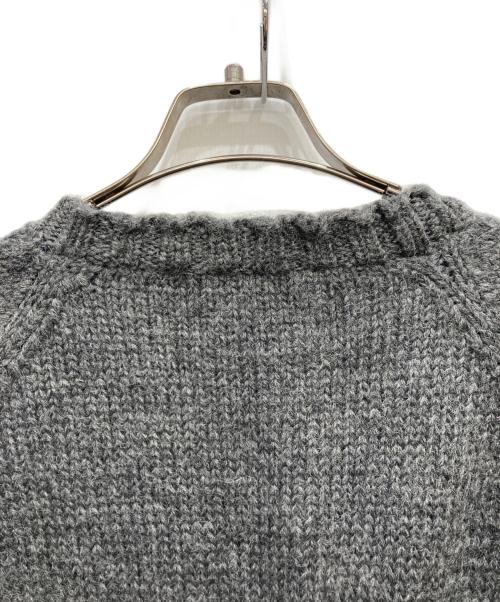 J.CREW（ジェイクルー）J.CREW (ジェイクルー) ウールニット グレー サイズ:Lの古着・服飾アイテム