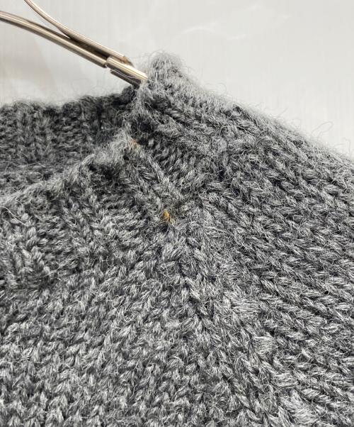 J.CREW（ジェイクルー）J.CREW (ジェイクルー) ウールニット グレー サイズ:Lの古着・服飾アイテム
