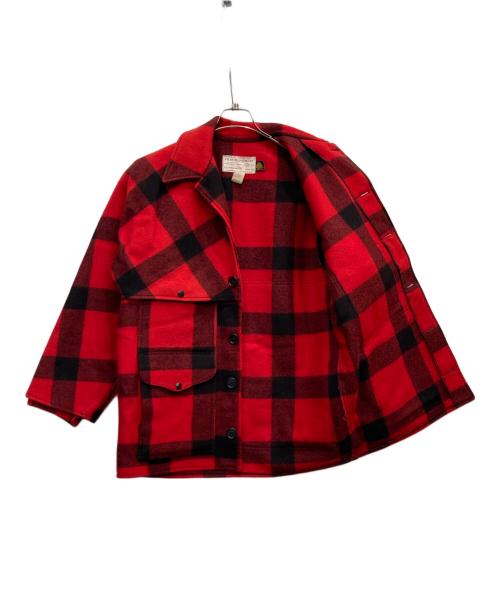 FILSON GARMENT（フィルソン ガーメント）FILSON GARMENT (フィルソン ガーメント) ダブル マッキーノ クルーザー レッド サイズ:42の古着・服飾アイテム