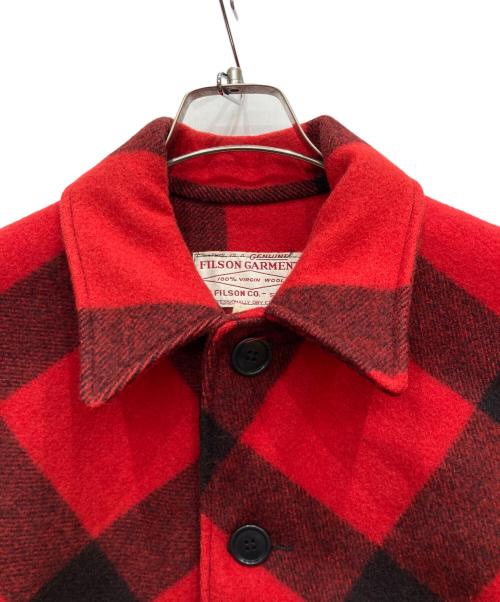 FILSON GARMENT（フィルソン ガーメント）FILSON GARMENT (フィルソン ガーメント) ダブル マッキーノ クルーザー レッド サイズ:42の古着・服飾アイテム