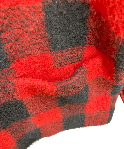 POLO RALPH LAUREN（ポロ・ラルフローレン）POLO RALPH LAUREN (ポロ・ラルフローレン) ショールカラーカーディガン レッド サイズ:XLの古着・服飾アイテム