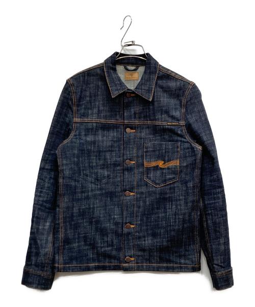 NUDIE JEANS（ヌーディー・ジーンズ）NUDIE JEANS (ヌーディー・ジーンズ) RONNY ドライクロス デニムジャケット インディゴ サイズ:Sの古着・服飾アイテム