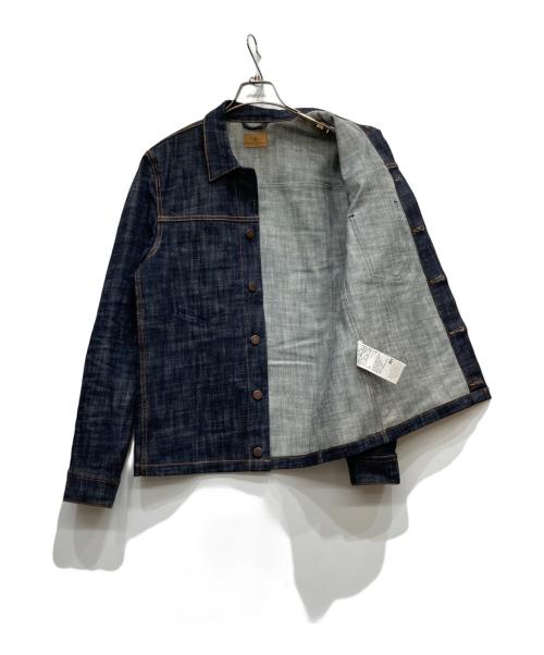 NUDIE JEANS（ヌーディー・ジーンズ）NUDIE JEANS (ヌーディー・ジーンズ) RONNY ドライクロス デニムジャケット インディゴ サイズ:Sの古着・服飾アイテム