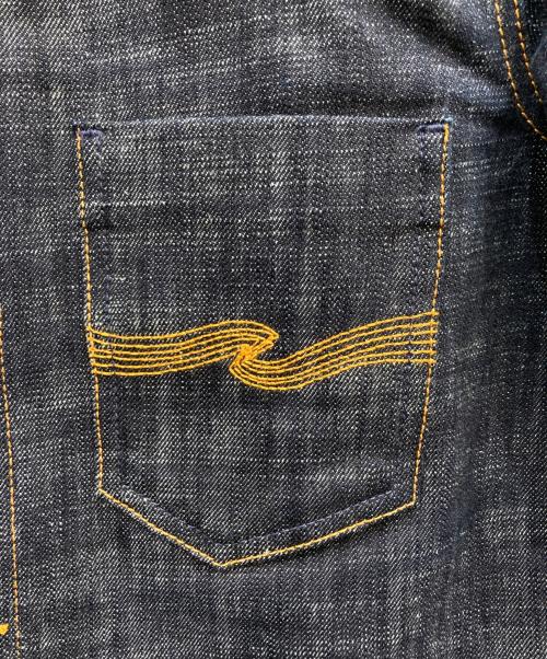 NUDIE JEANS（ヌーディー・ジーンズ）NUDIE JEANS (ヌーディー・ジーンズ) RONNY ドライクロス デニムジャケット インディゴ サイズ:Sの古着・服飾アイテム