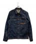 NUDIE JEANS（ヌーディー・ジーンズ）の古着「RONNY ドライクロス デニムジャケット」｜インディゴ