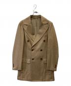 RING JACKETリングジャケット）の古着「ウールアルパカコート」｜ベージュ