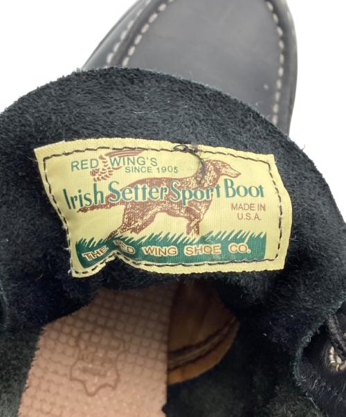 RED WING（レッドウィング）RED WING (レッドウィング) IRISH SETTER ブラック サイズ:24cmの古着・服飾アイテム