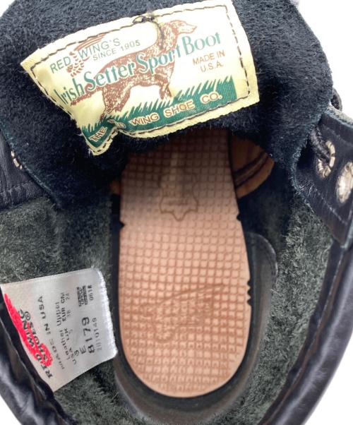 RED WING（レッドウィング）RED WING (レッドウィング) IRISH SETTER ブラック サイズ:24cmの古着・服飾アイテム
