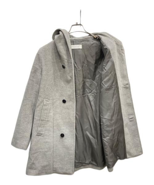 GALERIE VIE（ギャルリーヴィー）GALERIE VIE (ギャルリーヴィー) カシミヤウールコート グレー サイズ:Sの古着・服飾アイテム