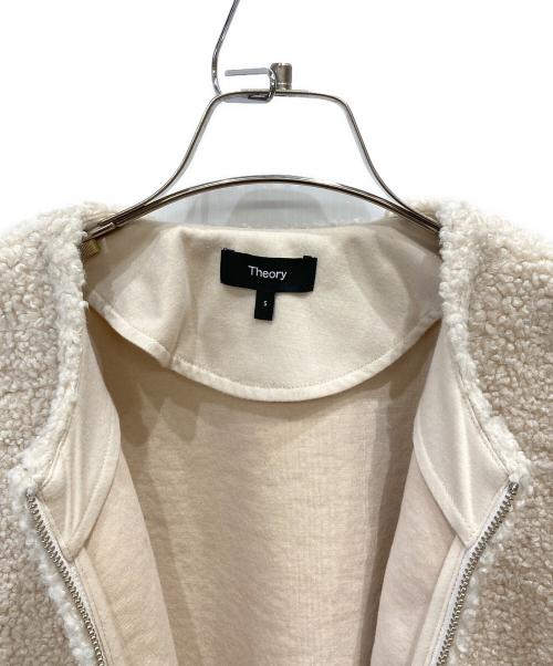theory（セオリー）theory (セオリー) ウォッシャブル パーカー Ｐ ホワイト サイズ:Sの古着・服飾アイテム
