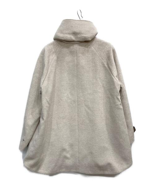 K.T KIYOKO TAKASE（ケーティー キヨコタカセ）K.T KIYOKO TAKASE (ケーティー キヨコタカセ) Aライン ショートコート ベージュ サイズ:Ⅿの古着・服飾アイテム