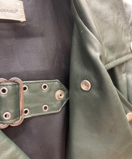 GOLDEN GOOSE（ゴールデングース）GOLDEN GOOSE (ゴールデングース) ライダースジャケット グリーン サイズ:Ⅿの古着・服飾アイテム