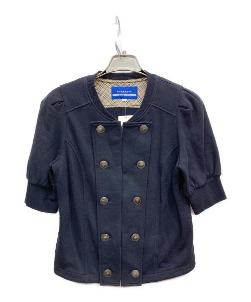 BURBERRY BLUE LABEL（バーバリー ブルー レーベル）BURBERRY BLUE LABEL (バーバリー ブルー レーベル) ナポレオンカットソー ネイビー サイズ:M 未使用品の古着・服飾アイテム