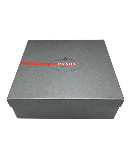 PRADA（プラダ）PRADA (プラダ) Nappa Aviator Black Wedge Boots ブラック サイズ:24.5cmの古着・服飾アイテム
