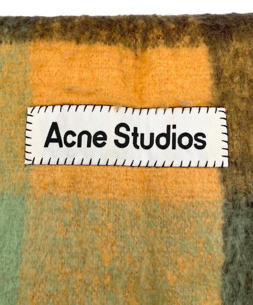 Acne studios（アクネ ストゥディオズ）ACNE STUDIOS (アクネ ストゥディオズ) マフラー ブラウンの古着・服飾アイテム