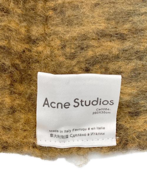 Acne studios（アクネ ストゥディオズ）ACNE STUDIOS (アクネ ストゥディオズ) マフラー ブラウンの古着・服飾アイテム