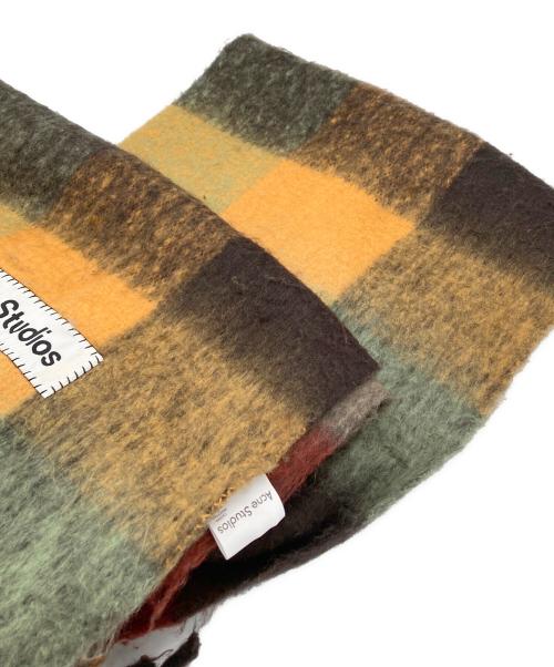 Acne studios（アクネ ストゥディオズ）ACNE STUDIOS (アクネ ストゥディオズ) マフラー ブラウンの古着・服飾アイテム