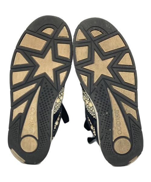 JIMMY CHOO（ジミーチュウ）JIMMY CHOO (ジミーチュウ) スニーカー ブラック サイズ:23.5cmの古着・服飾アイテム