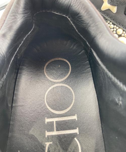 JIMMY CHOO（ジミーチュウ）JIMMY CHOO (ジミーチュウ) スニーカー ブラック サイズ:23.5cmの古着・服飾アイテム