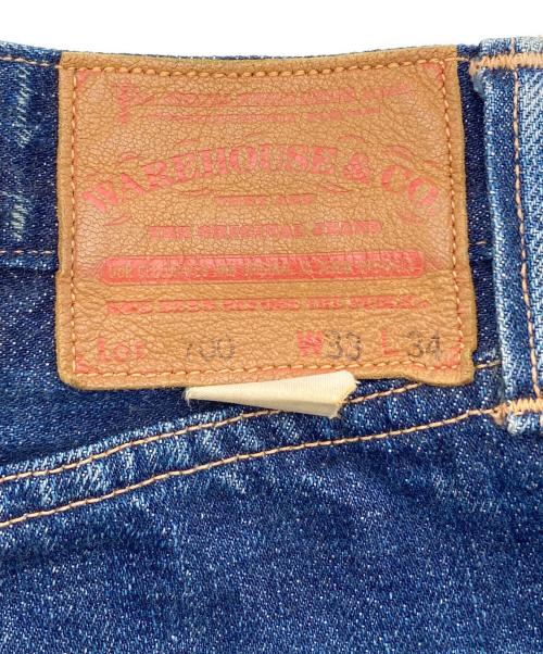 WAREHOUSE（ウエアハウス）WAREHOUSE (ウエアハウス) デニムパンツ インディゴ サイズ:SIZE W33×L34の古着・服飾アイテム